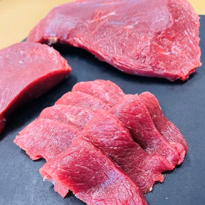 福岡県【立花精肉】新鮮"生"馬刺し　赤身二点盛り