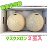 《7月末発送》渥美半島産♫マスクメロン/2玉入
