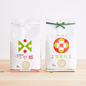 令和５年産　つや姫　雪若丸　セット