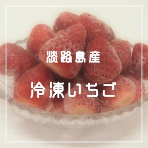 甘さそのまま急速冷凍❗️ 完熟冷凍いちご 果物 兵庫 淡路島 