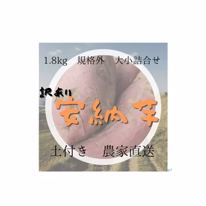 安納芋　大小　詰め合わせ　約1.8kg