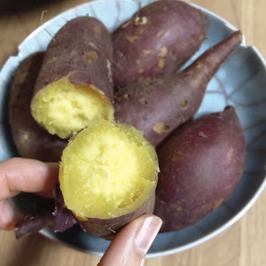 秋の味覚！小さめサイズの有機さつまいも（ひめあやか）