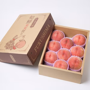 福島定番 あかつき 福島県伊達市産 3kg(9～11玉)