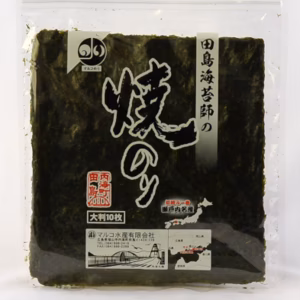 【ﾈｺﾎﾟｽ】田島海苔師の焼のり　大判10枚