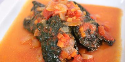 【農家飯】西洋野菜を美味しく食べよう！「カーボロネロ（黒キャベツ）のロールキャベツ風煮込み」は大人も子供も喜ぶ美味しさ！