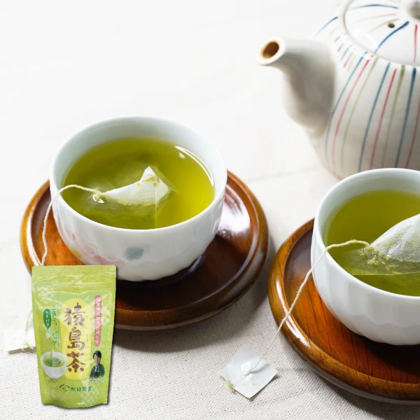 【定番商品】紐付き猿島茶／2.5g×30 ティーバッグ 松田製茶