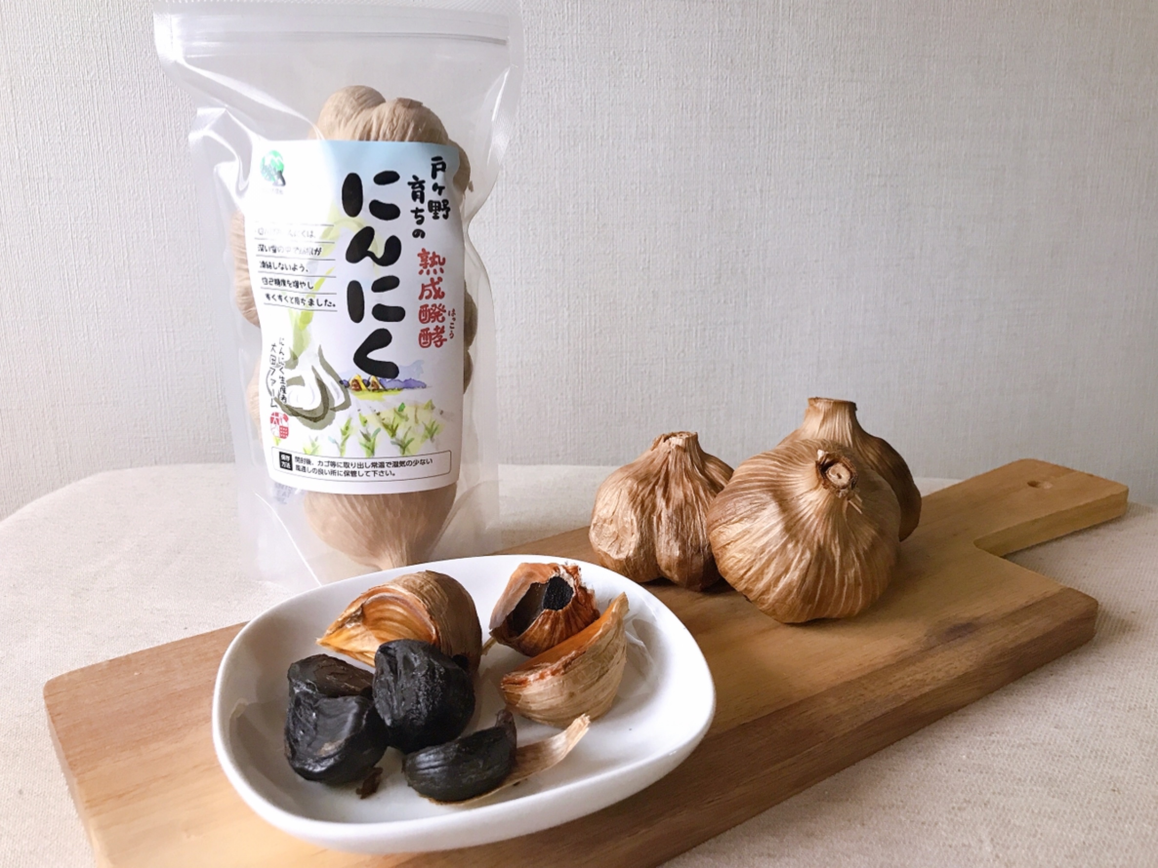 フルーティーな甘さとほどよい酸味♪熟成発酵にんにく｜にんにくの商品