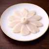 【白く咲く旬の華ヒラメの菊】旬をそのまま咲かせた『天然ヒラメ菊盛り』3月予約