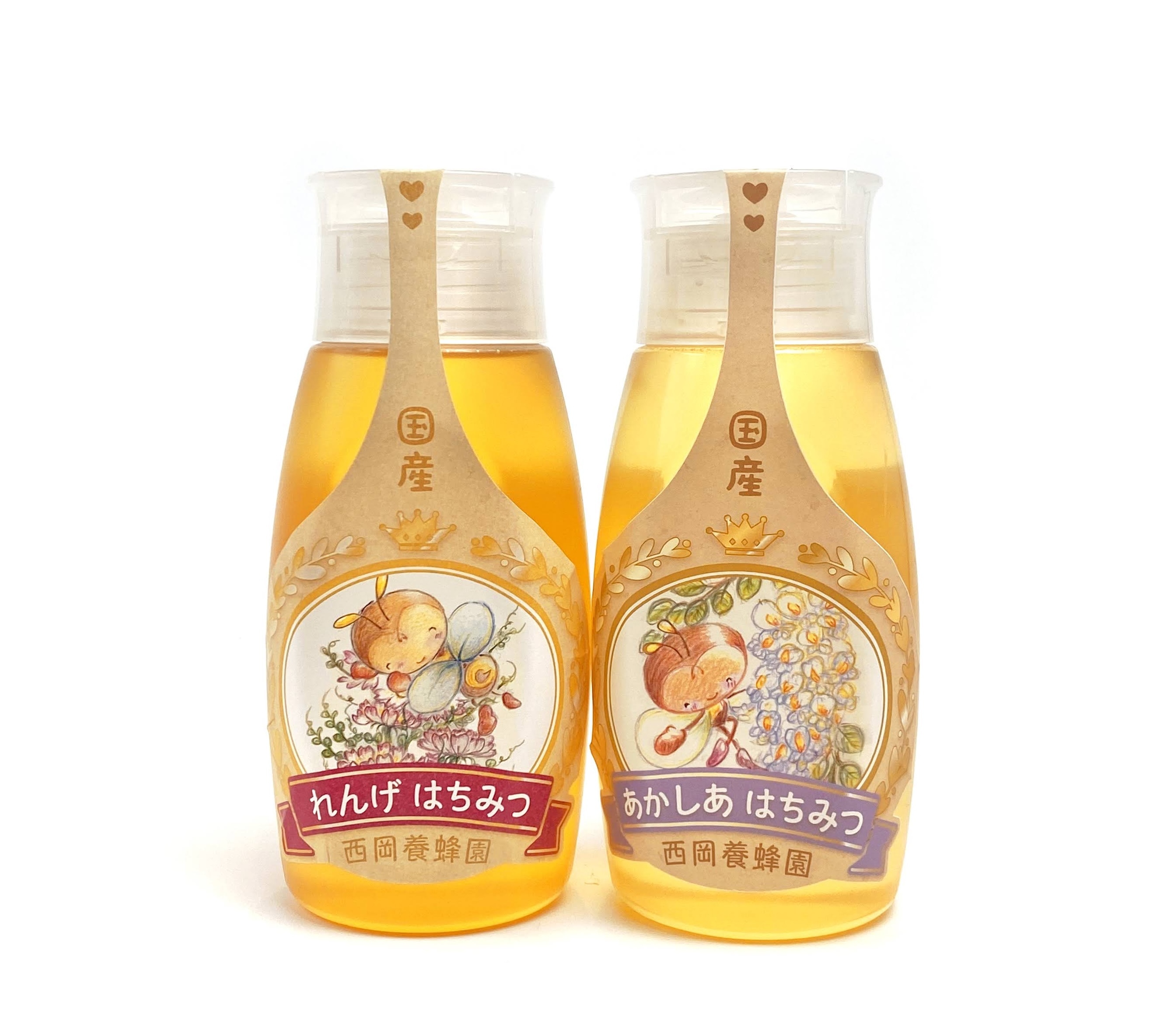 嬉しい2本セット 国産純粋れんげ あかしあ蜂蜜500gポリチューブ2本セット 農家漁師から産地直送の通販 ポケットマルシェ