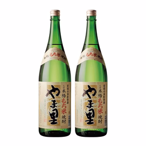 【元祖本格もち米焼酎】本格もち米焼酎　やま里25度1800ｍｌ×2本