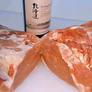 旭山ポーク モモブロック生肉 1.0Kg 品種WLD三元豚