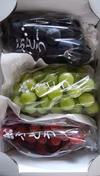 魅惑のブドウ３点セット