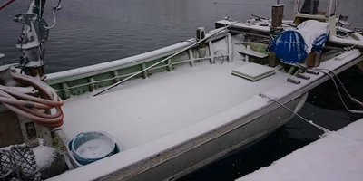 豪雪の朝。大した儲けにならなくても、ぼくが今日も海にむかう理由