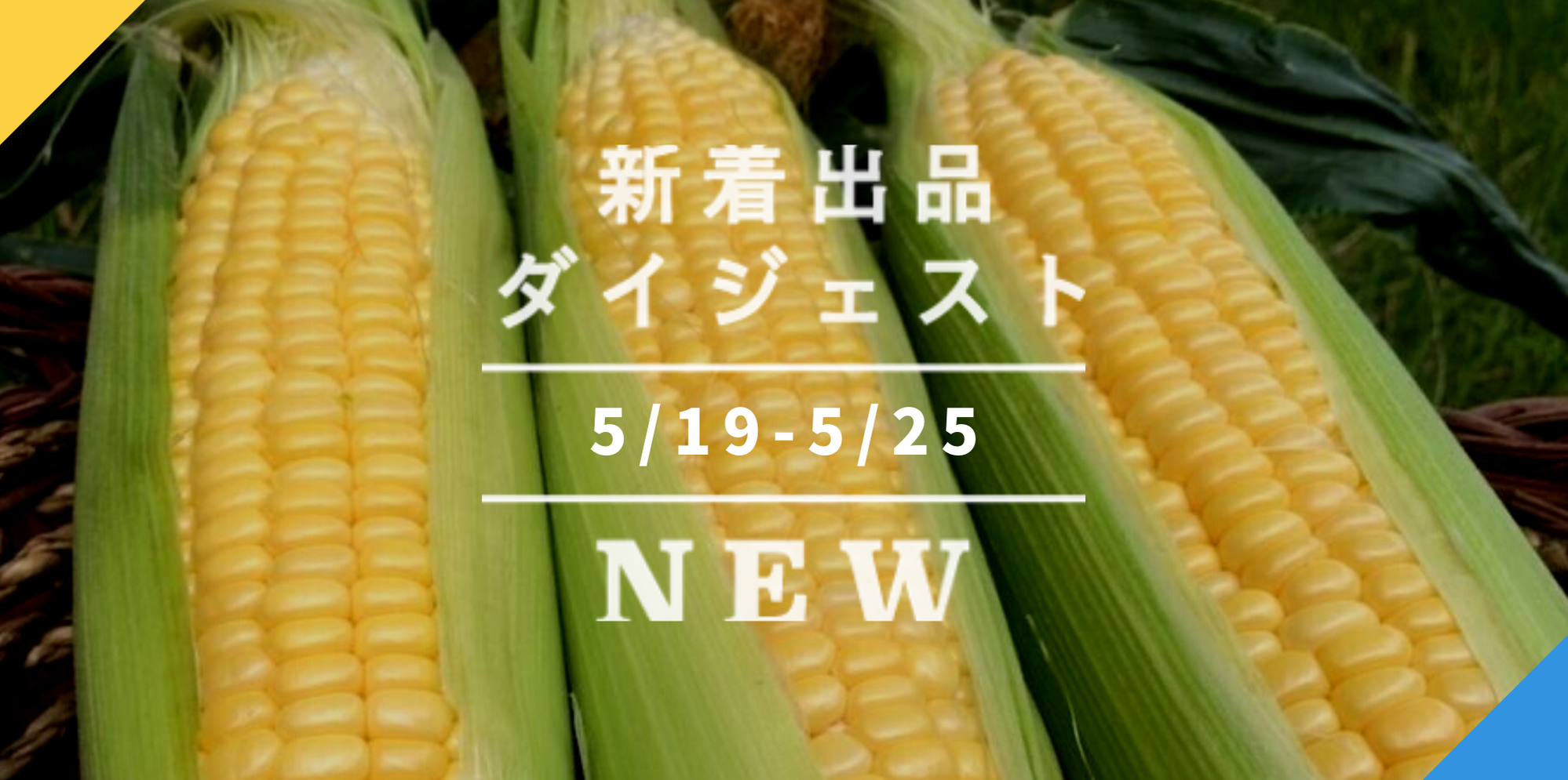 バックナンバー]とうもろこし開幕🌽初夏の珍食材も食べ逃さないゼ