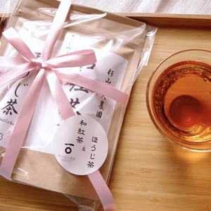 プチギフトに！「和紅茶・ほうじ茶」ティーバッグのギフトセット！