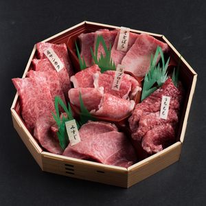 【肉質日本一】鳥取和牛5つの部位の盛り合わせ2～3人前　焼肉　BBQ【精肉箱】