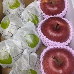 クリスマスの果物詰め合わせ