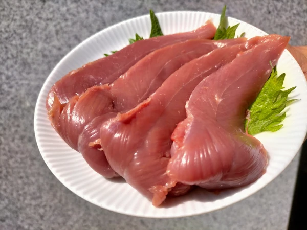 100セット限定・河内鴨ささみ肉ともも肉セット　G20大阪サミット食材