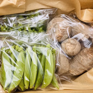 <セット>里芋とスナップエンドウ