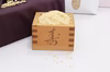 【ありがとう】スーパー「神の力」白米1㎏桐箱風神雷神風呂敷包み