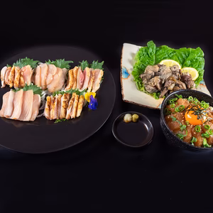 たっぷりサイズ≫大摩桜食べ尽くし！鶏刺し&焼き食べ比べ/鶏刺し５種×2パック