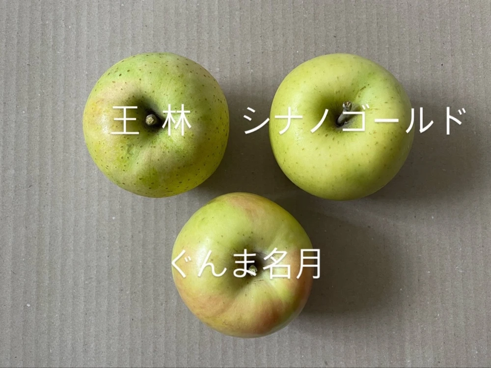 今が旬！【黄色りんご食べ比べセット】