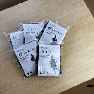 越前産 天然 干し板わかめ 20g 5パック