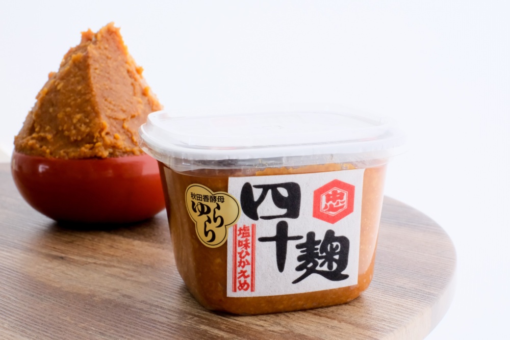 秋田県 調味料 四十麹みそ750g×4 カップ詰 常温 お取り寄せ お