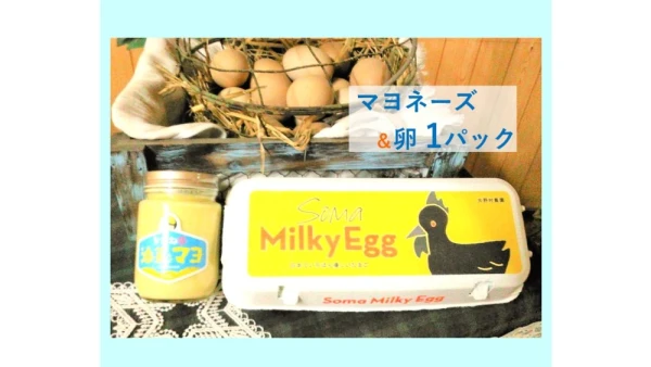 油菜ちゃんマヨ+ミルキーエッグ(6月に発送)
