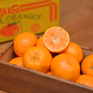 ポンカン★むいた瞬間から香りがおいしい！★手でむいて薄皮ごと食べられる！