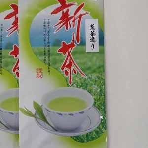 【2024年新茶☆送料230円】お茶本来の味を楽しんで☆荒茶造り100ｇ×1個～