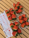 *+.*。 ユニークいちごBox　 ４パック　 +。.*+