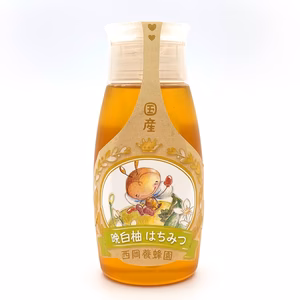 国産純粋晩白柚蜂蜜 500ｇポリチューブ