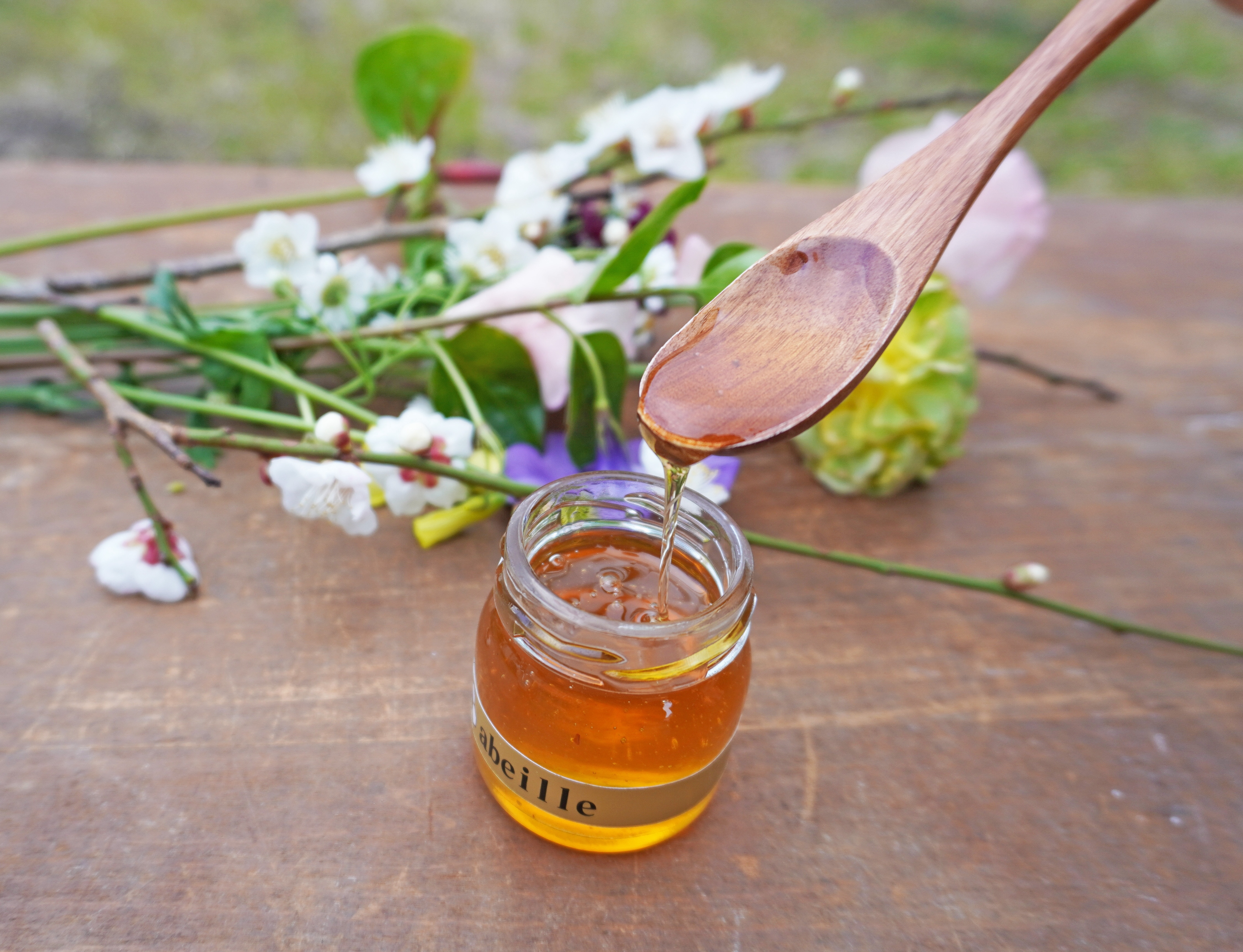 2025年採蜜した非加熱の蜂蜜 はちみつ300g2本セットプラボトルタイプ