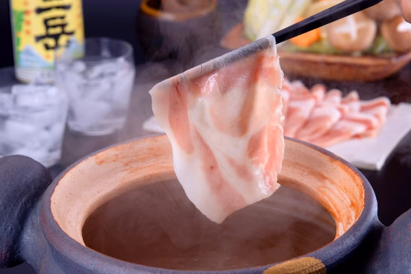 【鹿児島伝統の黒豚】しゃぶしゃぶ満喫セット〈ロース・バラ〉