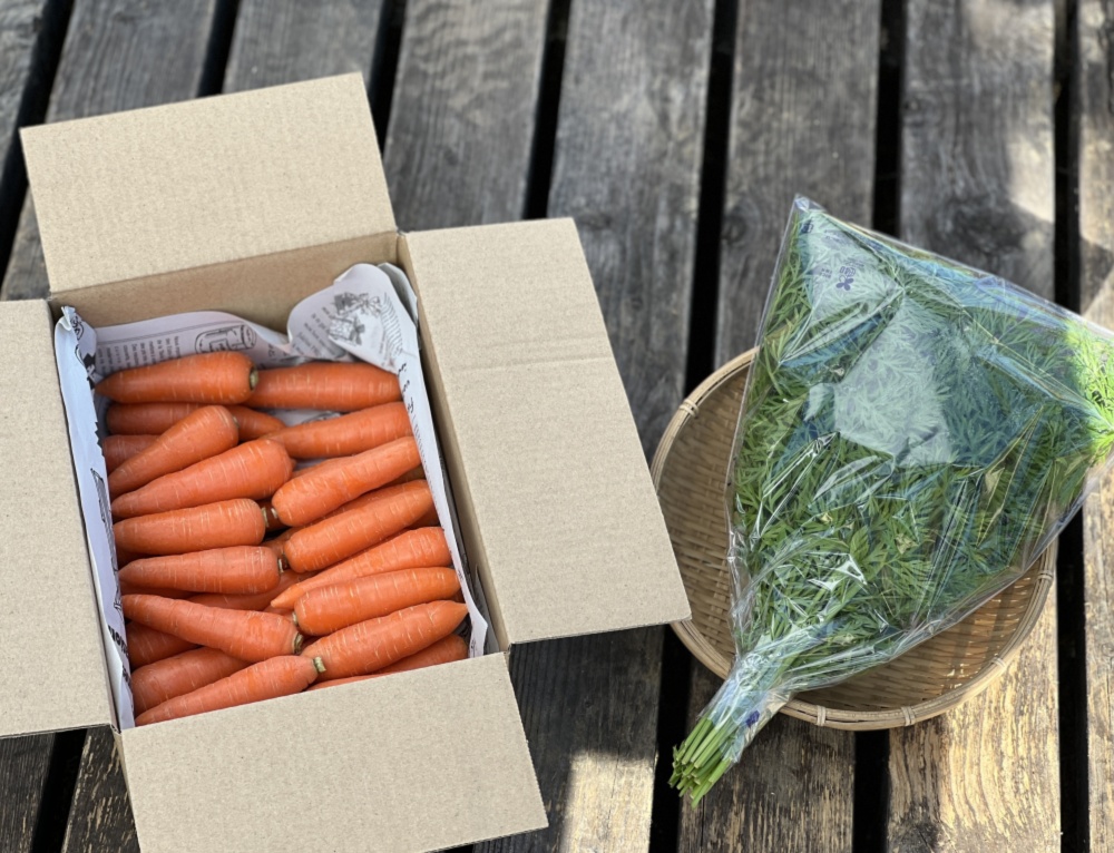 バックナンバー]極上のクルマエビ🦐ふっさふさニンジン🥕激レア完熟