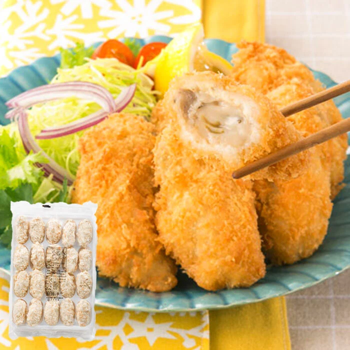 広島牡蠣老舗の味!牡蠣フライ＊鍛え牡蠣