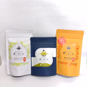 「葉と日と火」三葉セット（リーフ）