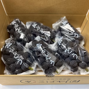 訳あり種なし巨峰 2kg（4〜7房）