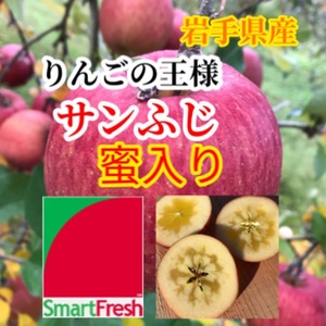 【蜜入り保証】スマートフレッシュ済みサンふじ 完熟りんご　サイズおまかせ