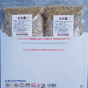 もち麦(精麦）500g×２袋セット