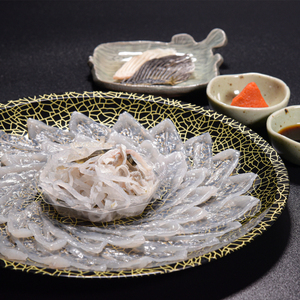 大吟雅とらふく刺身セット冷蔵(皮・鰭・ポン酢等付)★必ず日時指定しご注文下さい！