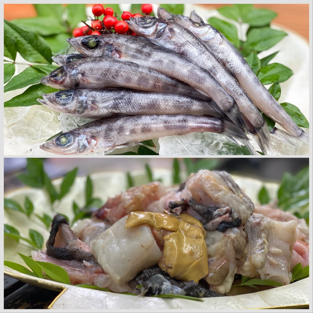 コラーゲンたっぷりアンコウ汁とメヒカリ食べたらイイぢゃん｜魚介類の