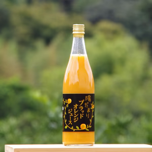  三ヶ日産ブラッドオレンジジュース 100％ストレートタロッコ種　720ml