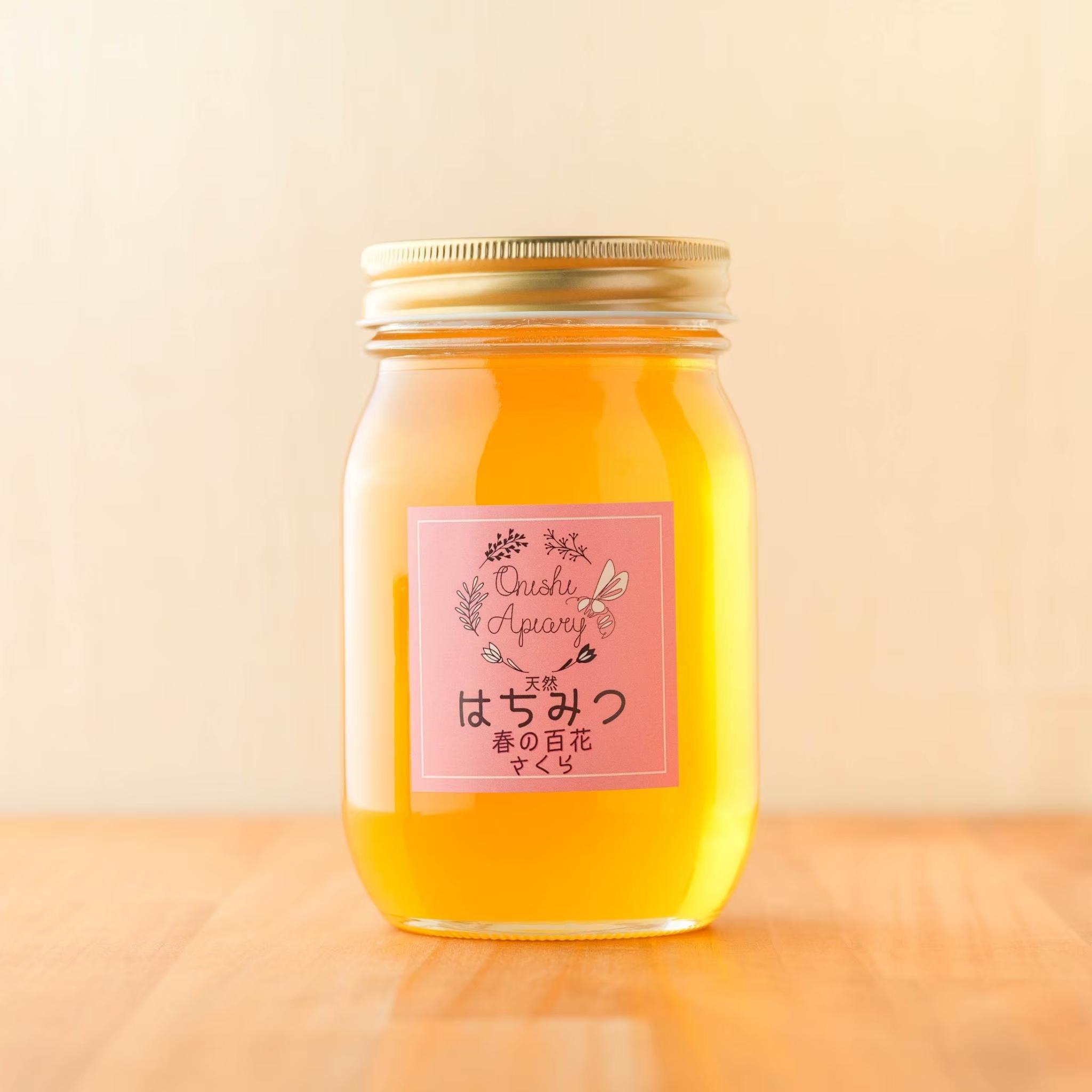 生はちみつ びわ蜜 さくらんぼ百花蜜 菜の花蜜 そば蜜 非加熱 各