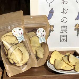 【農家のおやつ】無添加野菜チップス【ベジタ棒：さつまいも1種ver：25g２袋