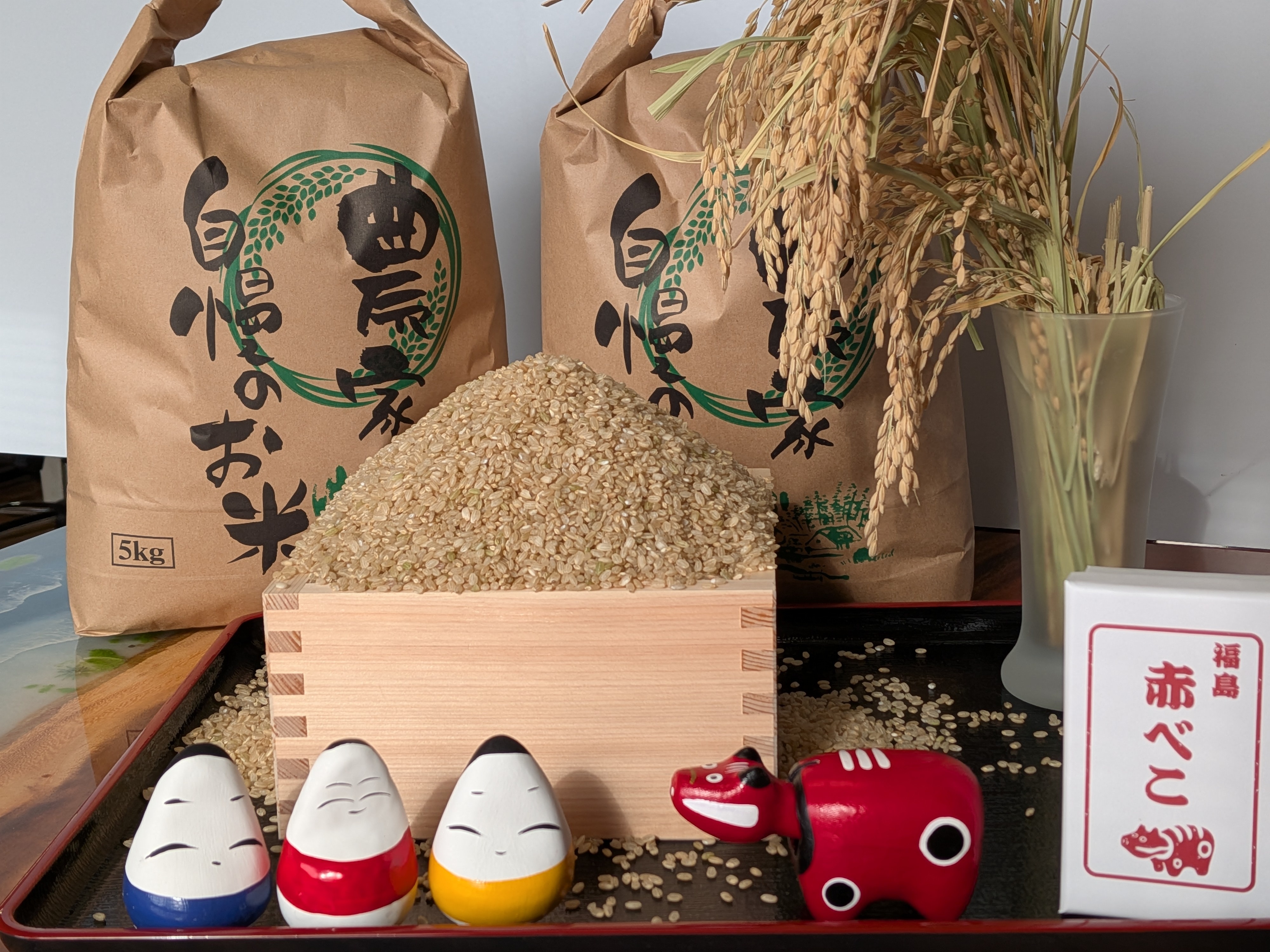 会津米 ひとめぼれ 5㎏ （玄米）｜玄米の商品詳細｜ポケットマルシェ