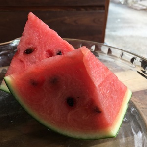 夏の香り「小玉西瓜」(農薬-化学肥料不使用)