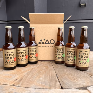 摘果りんご果汁100%ノンアル飲み比べセットりんご園が造るクラフトアップルソーダ