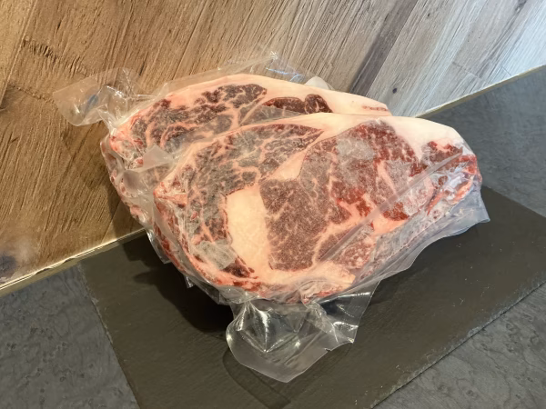 国分牛・厚切りリブロースステーキ 500g